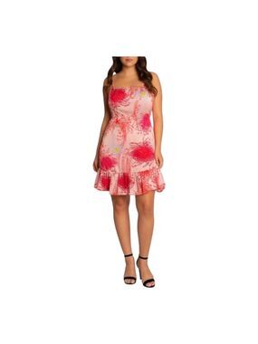 Vintage 70s Hilo Hattie Retro Floral Muumuu Hawaiian Sundress Sz Medium Luau